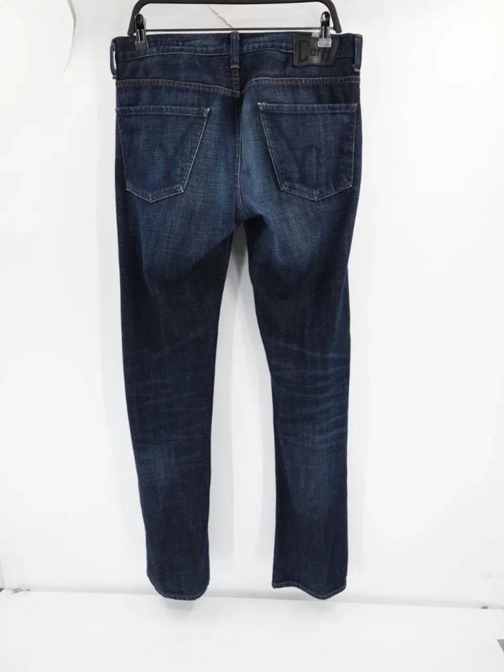 Citizens of Humanity Jeans Mens 33 L33.5 Blue Sid Straight Fit Denim Made in USA